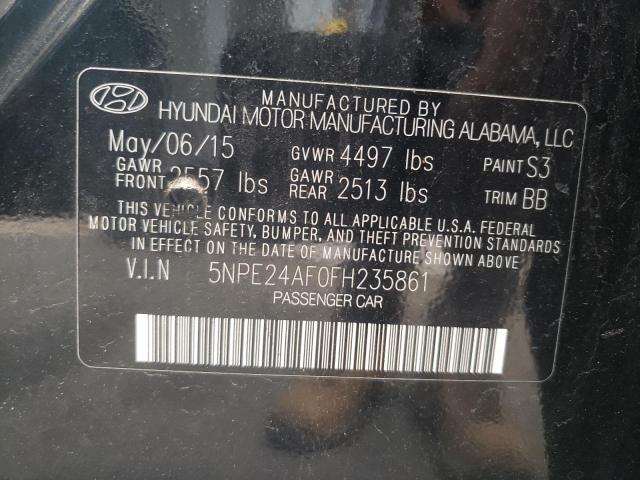 Photo 12 VIN: 5NPE24AF0FH235861 - HYUNDAI SONATA SE 