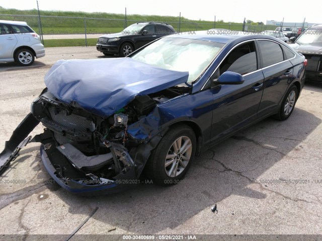 Photo 1 VIN: 5NPE24AF0FH240851 - HYUNDAI SONATA 