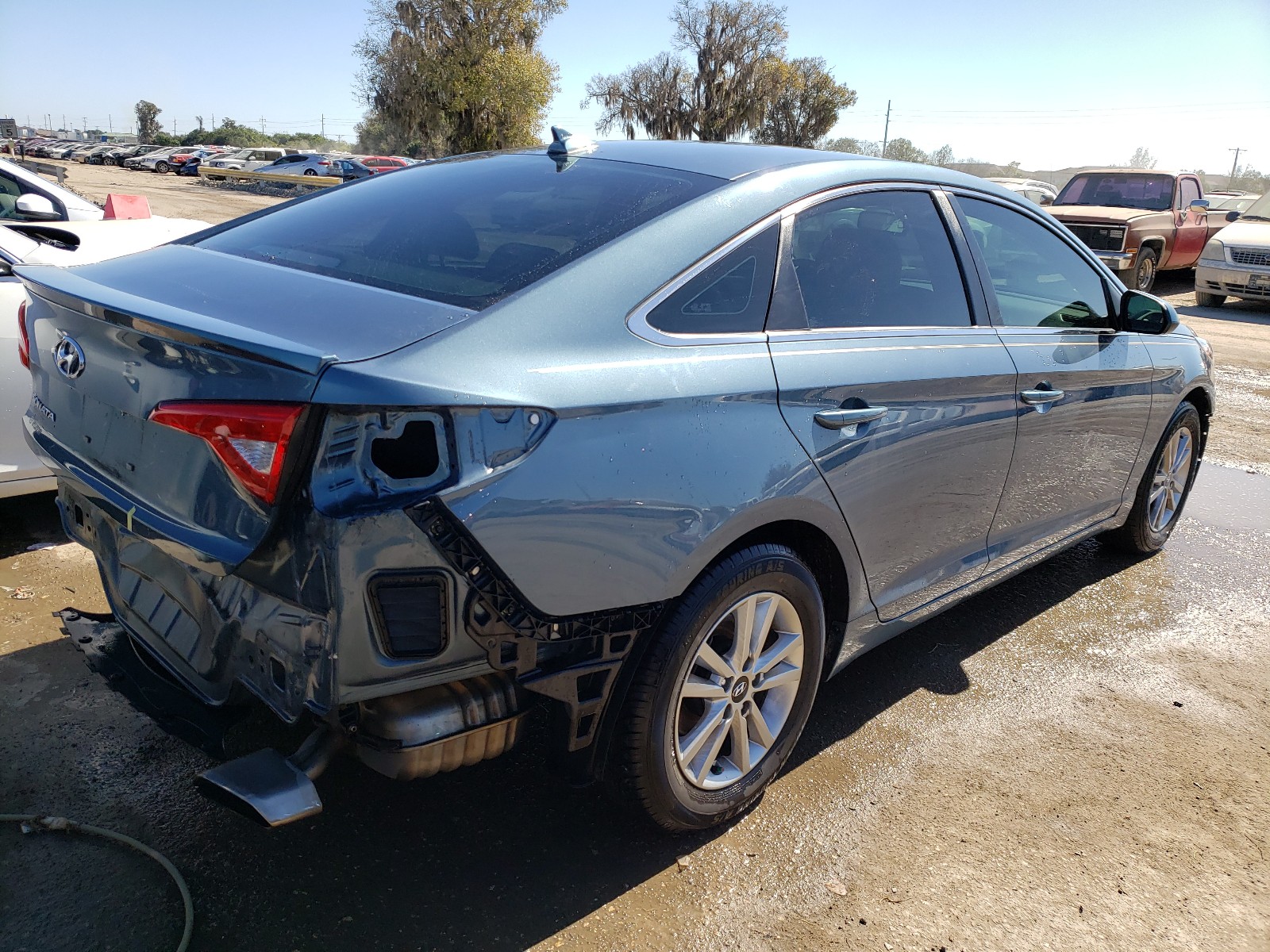 Photo 3 VIN: 5NPE24AF0FH244205 - HYUNDAI SONATA 