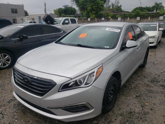 Photo 1 VIN: 5NPE24AF0FH258010 - HYUNDAI SONATA SE 