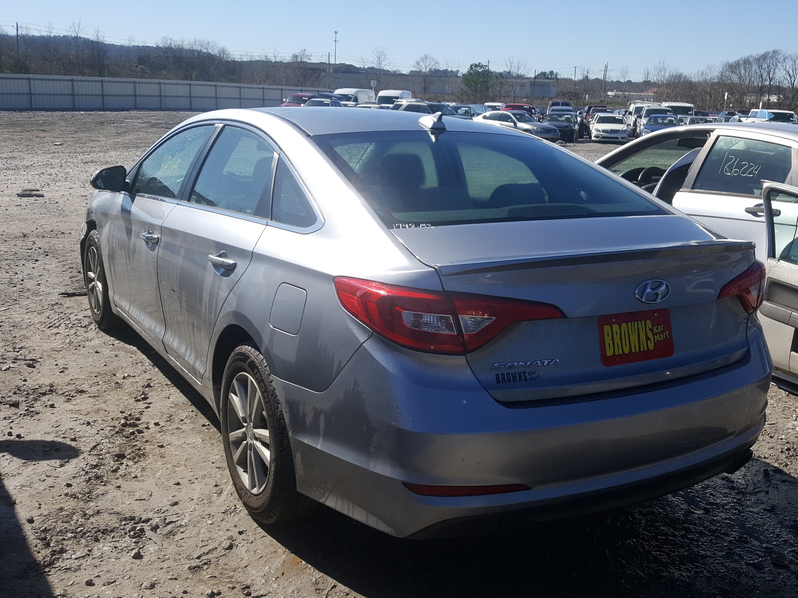 Photo 2 VIN: 5NPE24AF0GH265623 - HYUNDAI SONATA SE 