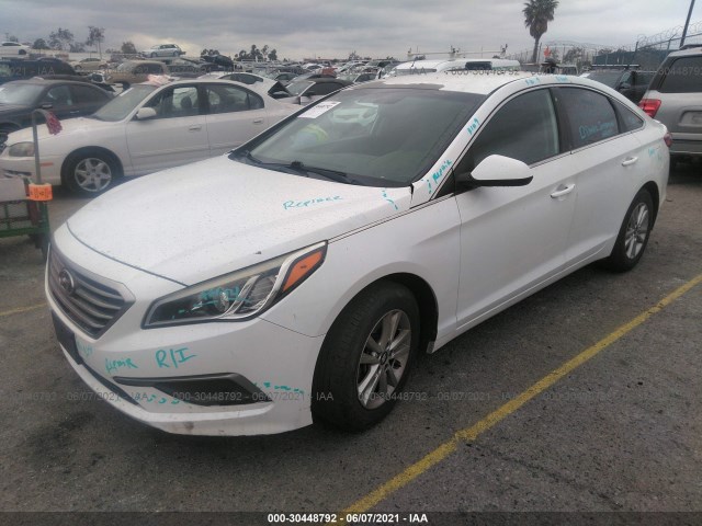 Photo 1 VIN: 5NPE24AF0GH266013 - HYUNDAI SONATA 