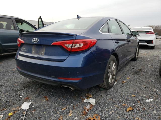 Photo 3 VIN: 5NPE24AF0GH301665 - HYUNDAI SONATA SE 