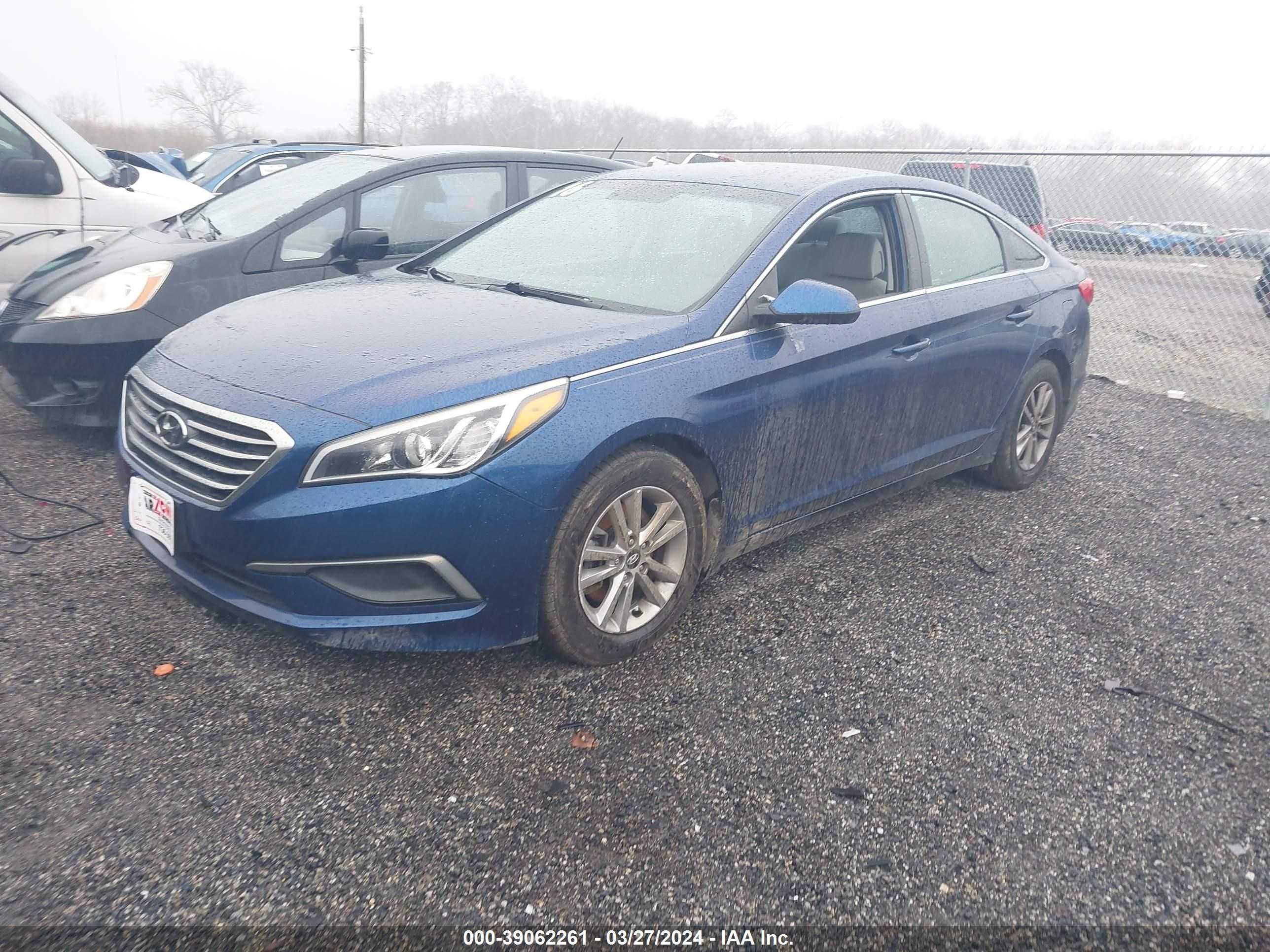 Photo 1 VIN: 5NPE24AF0GH307711 - HYUNDAI SONATA 