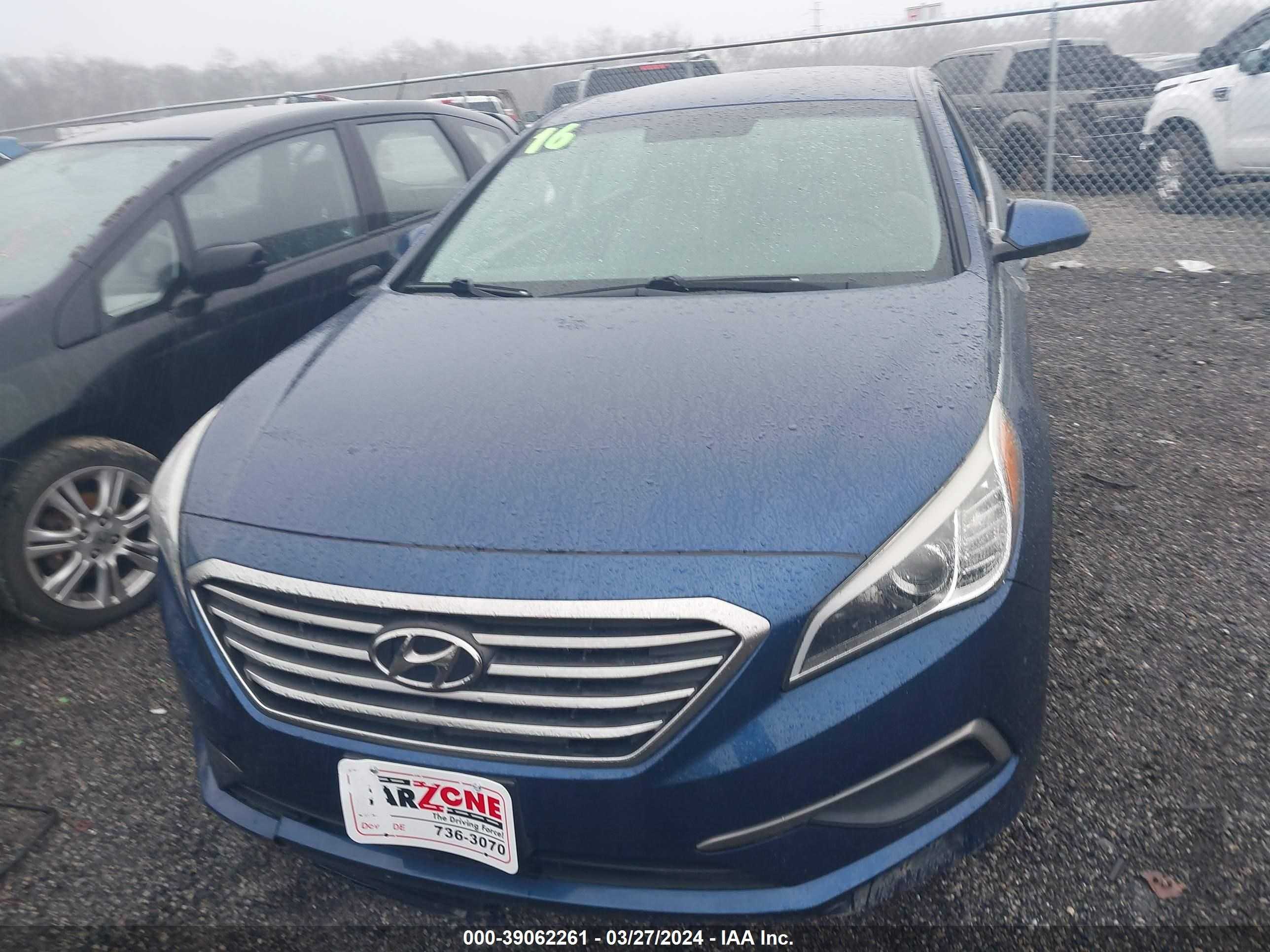 Photo 11 VIN: 5NPE24AF0GH307711 - HYUNDAI SONATA 