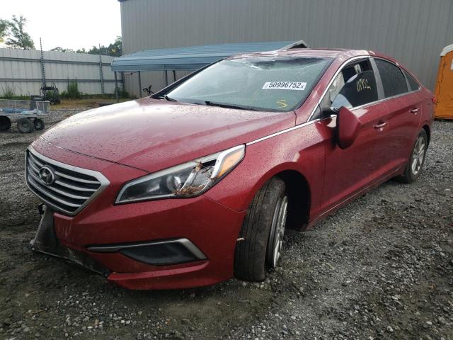 Photo 1 VIN: 5NPE24AF0GH334178 - HYUNDAI SONATA SE 