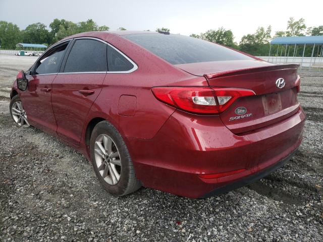 Photo 2 VIN: 5NPE24AF0GH334178 - HYUNDAI SONATA SE 