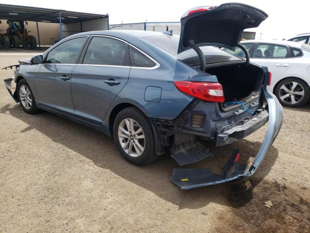 Photo 2 VIN: 5NPE24AF0GH334729 - HYUNDAI SONATA SE 