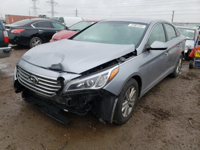 Photo 1 VIN: 5NPE24AF0GH347142 - HYUNDAI SONATA SE 