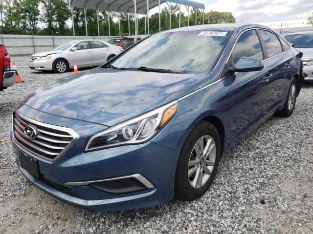 Photo 1 VIN: 5NPE24AF0GH356679 - HYUNDAI SONATA SE 