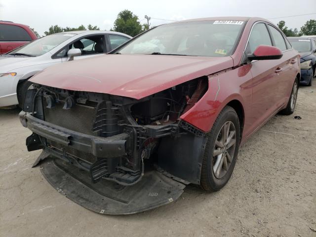 Photo 1 VIN: 5NPE24AF0GH358688 - HYUNDAI SONATA SE 