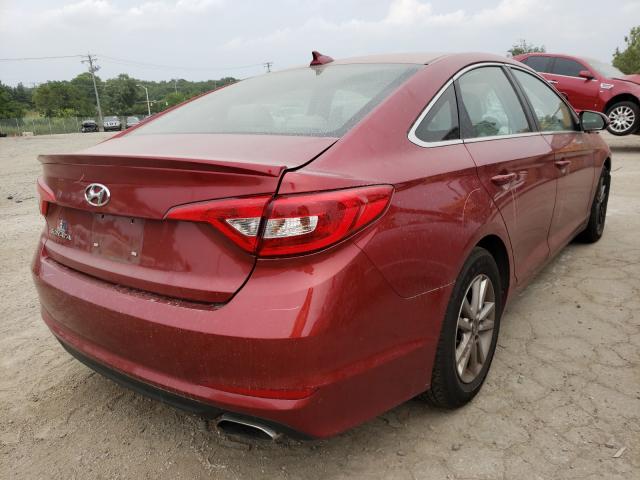 Photo 3 VIN: 5NPE24AF0GH358688 - HYUNDAI SONATA SE 