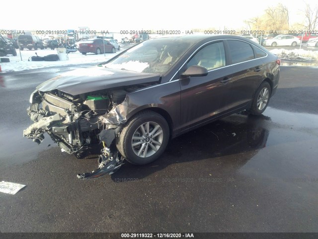 Photo 1 VIN: 5NPE24AF0GH359551 - HYUNDAI SONATA 