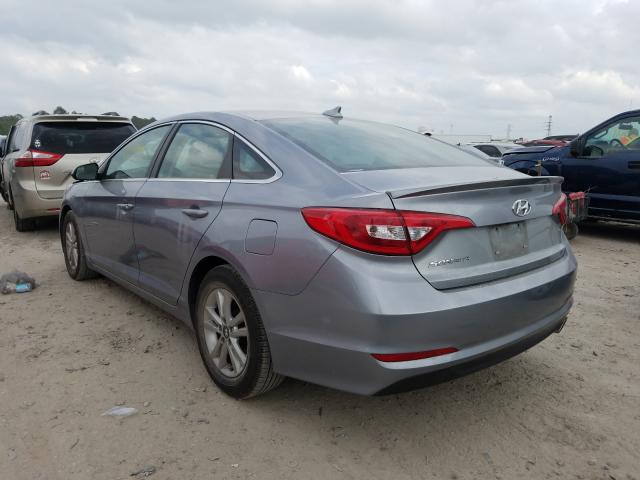 Photo 2 VIN: 5NPE24AF0GH370100 - HYUNDAI SONATA SE 