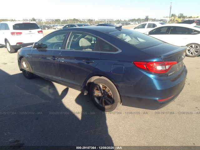 Photo 2 VIN: 5NPE24AF0GH381713 - HYUNDAI SONATA 