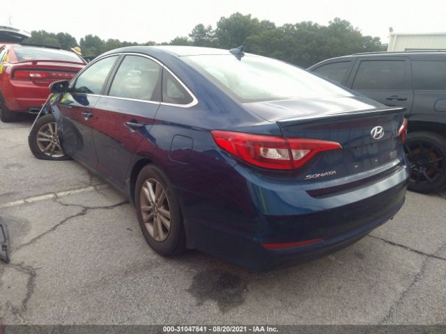 Photo 2 VIN: 5NPE24AF0GH382618 - HYUNDAI SONATA 