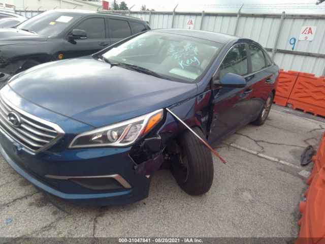 Photo 5 VIN: 5NPE24AF0GH382618 - HYUNDAI SONATA 