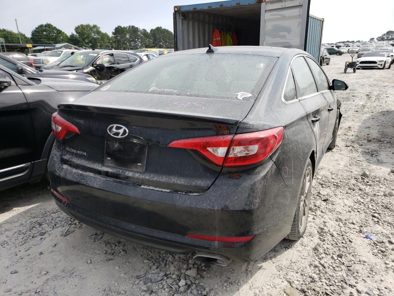 Photo 3 VIN: 5NPE24AF0GH383316 - HYUNDAI SONATA SE 