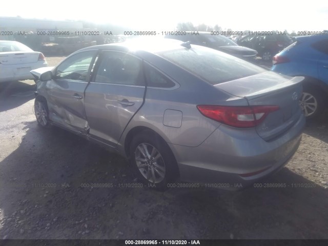 Photo 2 VIN: 5NPE24AF0GH384336 - HYUNDAI SONATA 