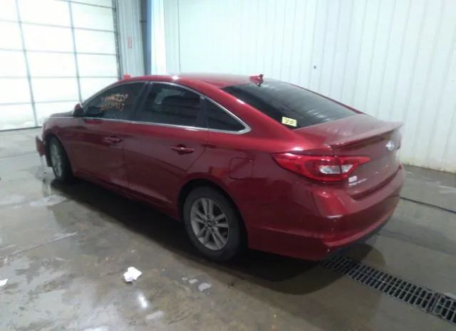 Photo 2 VIN: 5NPE24AF0GH387463 - HYUNDAI SONATA 