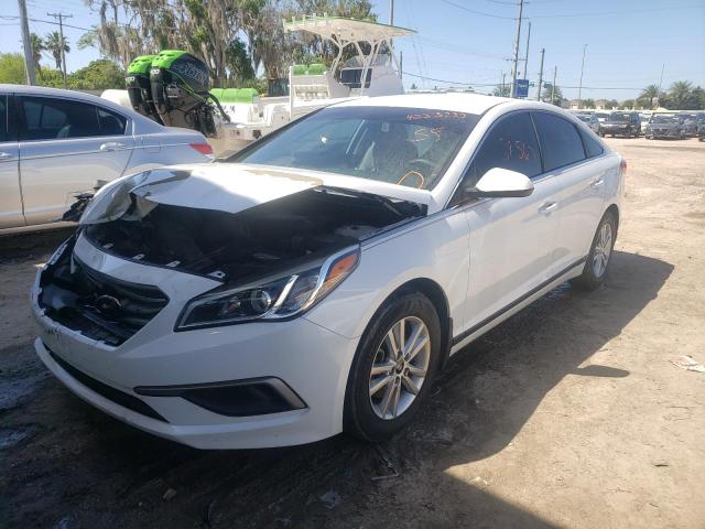 Photo 1 VIN: 5NPE24AF0GH400454 - HYUNDAI SONATA SE 