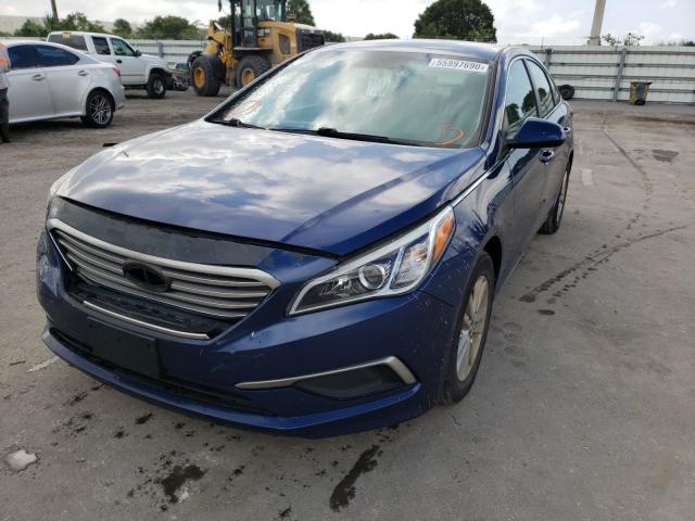 Photo 1 VIN: 5NPE24AF0GH403144 - HYUNDAI SONATA SE 