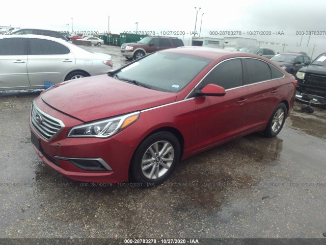 Photo 1 VIN: 5NPE24AF0GH406609 - HYUNDAI SONATA 