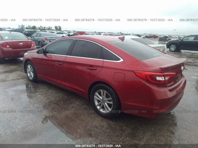 Photo 2 VIN: 5NPE24AF0GH406609 - HYUNDAI SONATA 