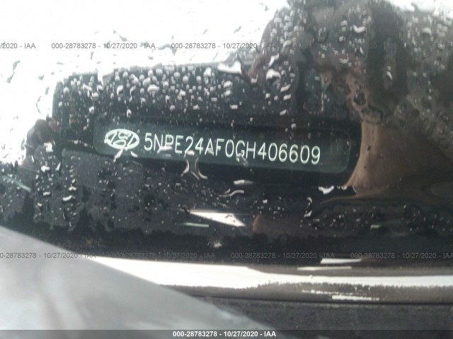 Photo 8 VIN: 5NPE24AF0GH406609 - HYUNDAI SONATA 