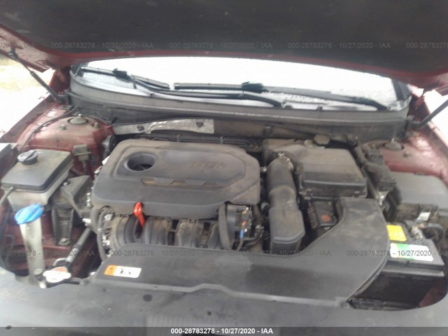 Photo 9 VIN: 5NPE24AF0GH406609 - HYUNDAI SONATA 