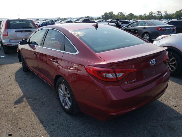 Photo 2 VIN: 5NPE24AF0GH425998 - HYUNDAI SONATA SE 