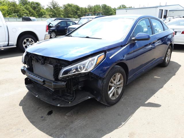 Photo 1 VIN: 5NPE24AF0HH460980 - HYUNDAI SONATA 