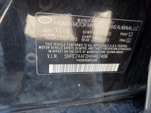 Photo 11 VIN: 5NPE24AF0HH462406 - HYUNDAI SONATA 