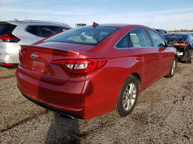 Photo 3 VIN: 5NPE24AF0HH496622 - HYUNDAI SONATA 