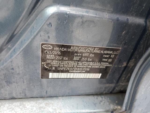 Photo 11 VIN: 5NPE24AF0HH517016 - HYUNDAI SONATA SE 