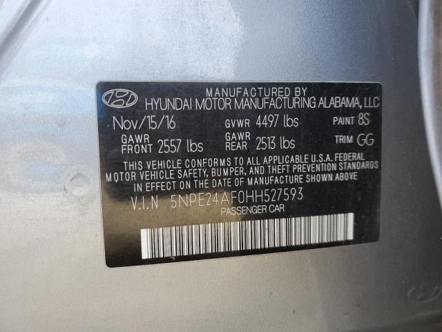 Photo 11 VIN: 5NPE24AF0HH527593 - HYUNDAI SONATA 