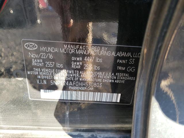 Photo 11 VIN: 5NPE24AF0HH530803 - HYUNDAI SONATA SE 