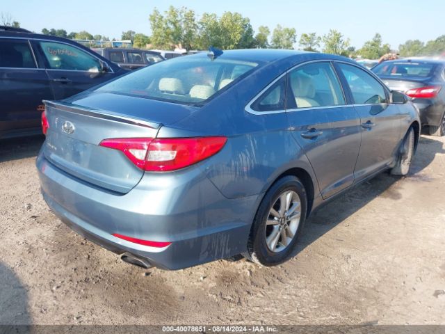 Photo 3 VIN: 5NPE24AF0HH545737 - HYUNDAI SONATA 