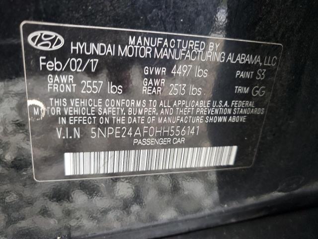 Photo 11 VIN: 5NPE24AF0HH556141 - HYUNDAI SONATA SE 