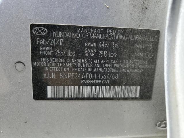 Photo 11 VIN: 5NPE24AF0HH567768 - HYUNDAI SONATA 