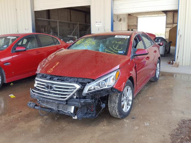 Photo 1 VIN: 5NPE24AF0HH574672 - HYUNDAI SONATA 