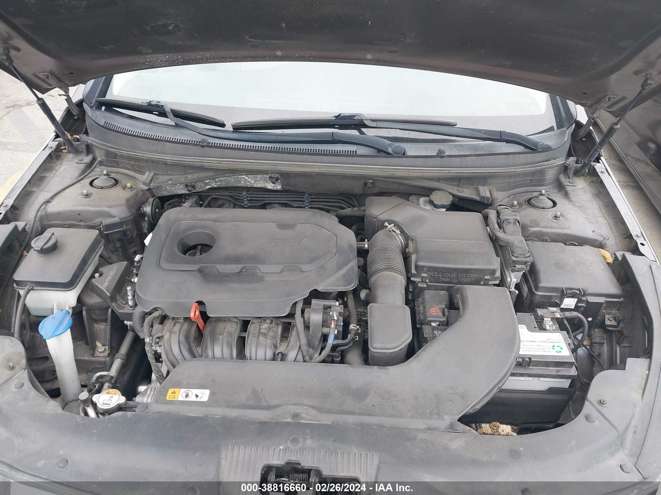 Photo 9 VIN: 5NPE24AF0HH585915 - HYUNDAI SONATA 