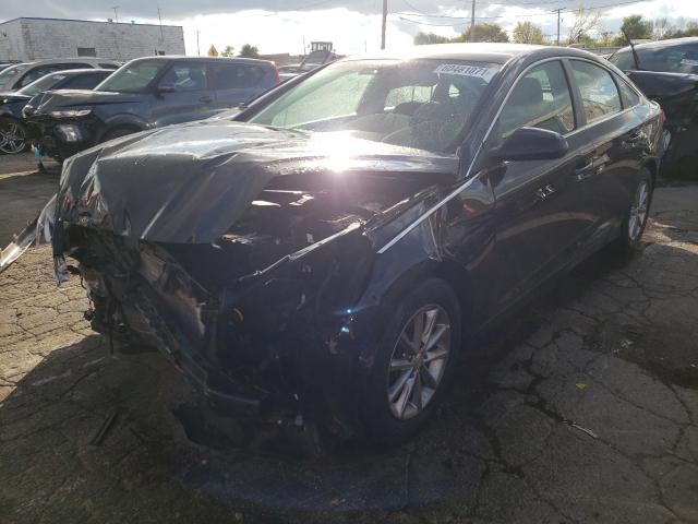 Photo 1 VIN: 5NPE24AF0JH608681 - HYUNDAI SONATA SE 