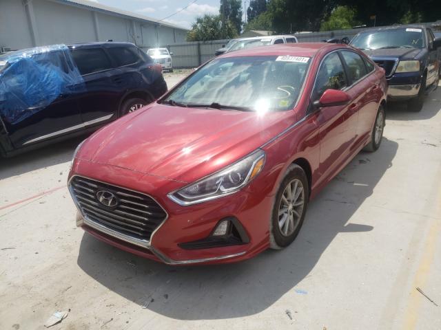 Photo 1 VIN: 5NPE24AF0JH614836 - HYUNDAI SONATA SE 