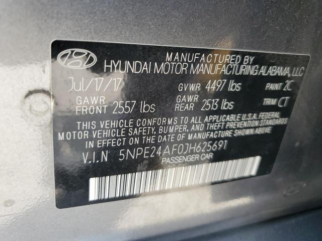 Photo 12 VIN: 5NPE24AF0JH625691 - HYUNDAI SONATA SE 