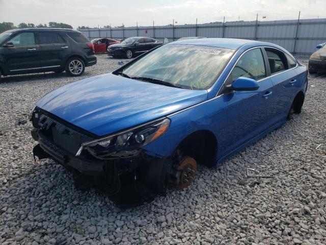 Photo 1 VIN: 5NPE24AF0JH703564 - HYUNDAI SONATA SE 