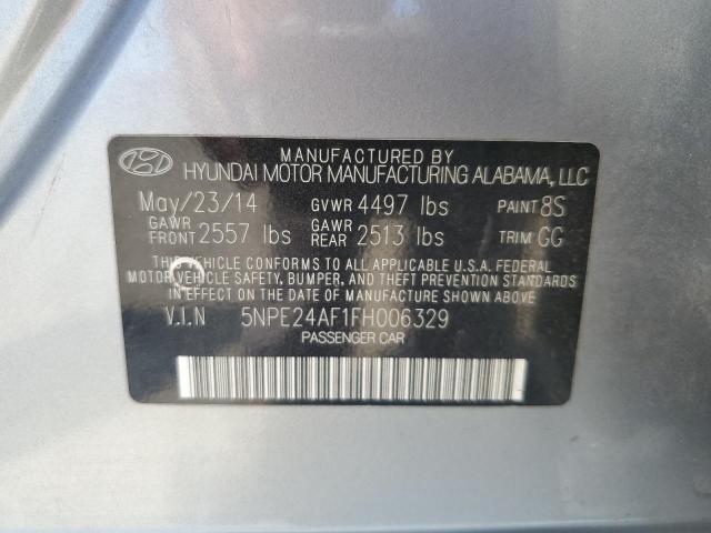 Photo 11 VIN: 5NPE24AF1FH006329 - HYUNDAI SONATA 