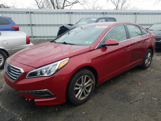 Photo 1 VIN: 5NPE24AF1FH009327 - HYUNDAI SONATA SE 