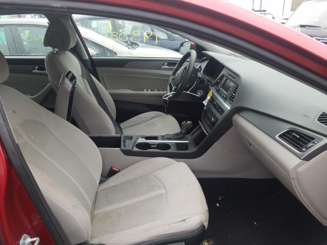 Photo 4 VIN: 5NPE24AF1FH009327 - HYUNDAI SONATA SE 