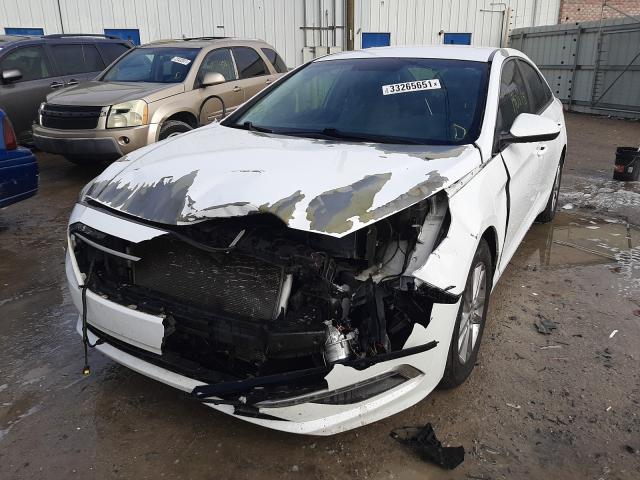 Photo 1 VIN: 5NPE24AF1FH011515 - HYUNDAI SONATA SE 